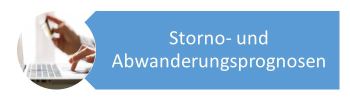 Storno- und Abwanderungsprognosen